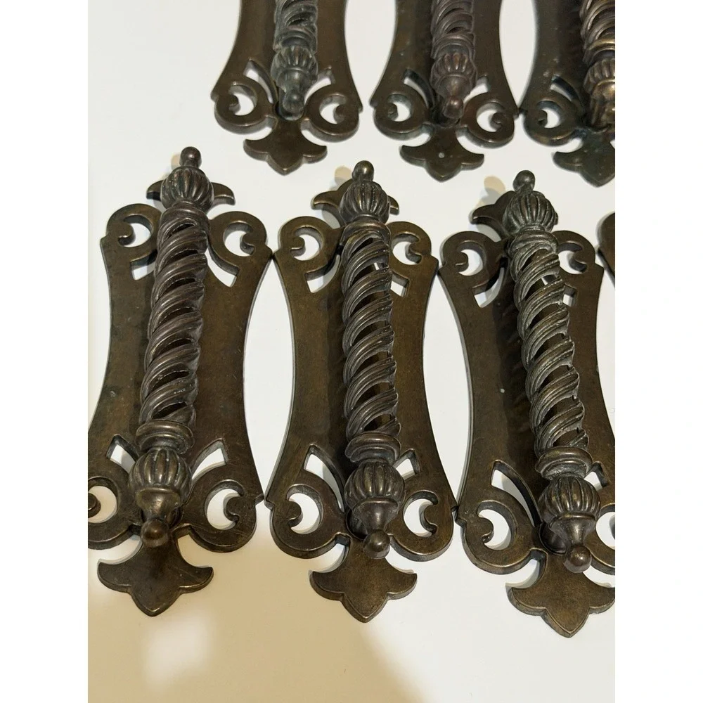 Cabinet Drawer Handle Pulls MCM Brass MCM 7.5